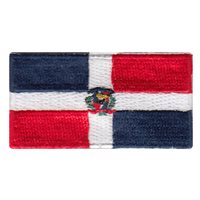 Dominican Republic Flag Pencil Patch
