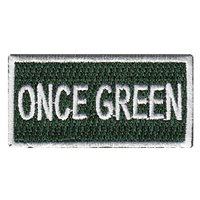 555 FS Once Green Pencil Patch 