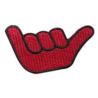 535 AS Hang Loose Red Pencil Patch 