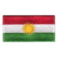 Kurdistan Flag Pencil Patch