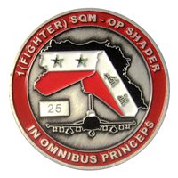 No. 1(F) SQN Challenge Coin