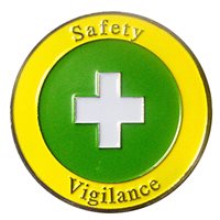 477 AMXS Safety Challenge Coin