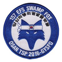 157 FS Osan TSP Patch