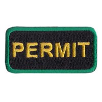 962 AACS Permit Pencil Patch