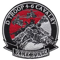 D Troop 4-6 CAV Patch 