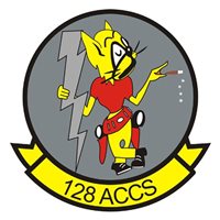 128 ACCS E-8C Custom Airplane Briefing Stick