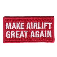 535 AS Make Airlift Great Again Pencil Patch