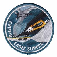 194 FS Griffin Eagle Surfer Patch