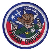 T-6A Texan Driver 1000 Hours Patch