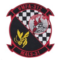 Marine Fighter Attack Squadron 312 VMFA-312 USMCR Embroidered Patch