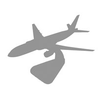 Raza Airlines Custom Airplane Model 