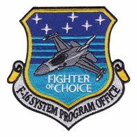 F-16 SPO Shield Patch