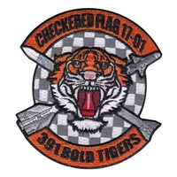 391 FS Checkered Flag 17-01 Patch