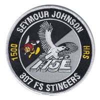 307 FS Stingers F-15E 1500 Hours Patch