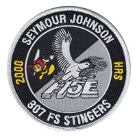 307 FS Stingers F-15E 2000 Hours Patch