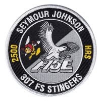 307 FS Stingers F-15E 2500 Hours Patch 