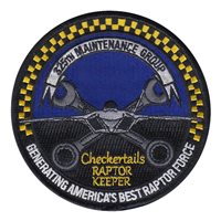 325 MXG Checkertails Patch