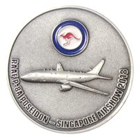 RAAF P-8A Poseidon-Singapore Airshown 2018 Challenge Coin