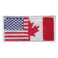 NORAD USA Canada Flag Pencil Patch
