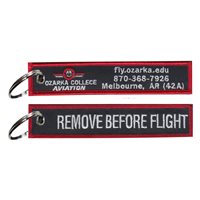 Ozarka College Aviation RBF Key Flag