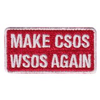 451 FTS COS Make CSOS WSOS Again Pencil Patch