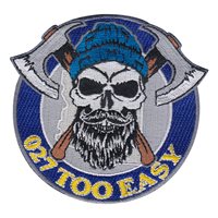 Det 027 Northern Arizona University Lumberjack Patch