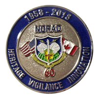 NORAD 60th Anniversary Challenge Coin