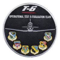 19 AF T-6 Operational Test and Evaluation Team Patch
