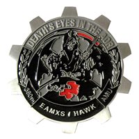  380 EAMXS Hawk AMU Challenge Coin