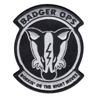 AF Blues Badger Ops Patch