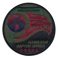 199 FS Hawaiian Raptor Driver Morale Patch