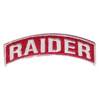 Army ROTC Raider Battalion Shippensburg University Red Tab Patch
