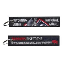 Wyoming Army National Guard Key Flag