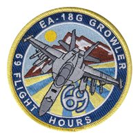390 ECS 69 Flight Hours Patch