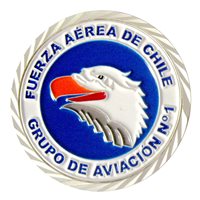 Chilean Air Force 1st Combat Squadron Challenge Coin
