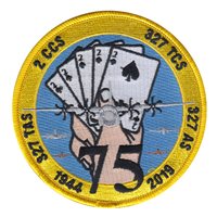 327 AS 75th Anniversary Patch