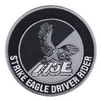F-15E Strike Eagle Driver Rider Patch