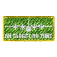 61 AS C-130J On Target On Time Pencil Patch