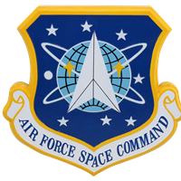 Air Force Space Command Custom Wall Plaque