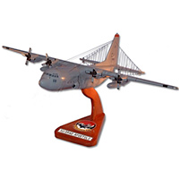 43 ECS EC-130H Custom Airplane Model 