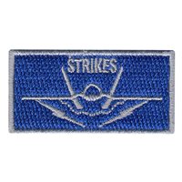 4 FS F-35 Strike Gray Pencil Patch