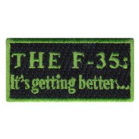 466 FS F-35 is getting better Pencil Patch