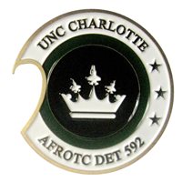 AFROTC Det 592 UNC Charlotte Bottle Opener Challenge Coin