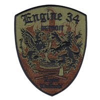 Detroit Fire Department Engine 34 OCP Patch
