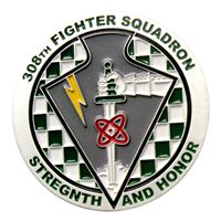 308 FS F-35 Lightning Driver Challenge Coin