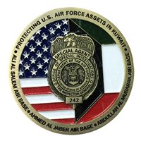 AFOSI Det 242 Challenge Coin