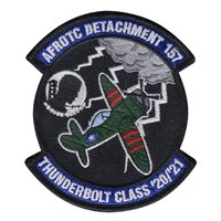 AFROTC Det 157 Embry-Riddle Aeronautical University Thunderbolt Class 2020 - 2021 Patch