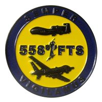 558 FTS Commander Challenge Coin