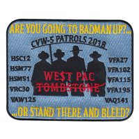 CVW-5 Patrol Cycle 2018 Patch