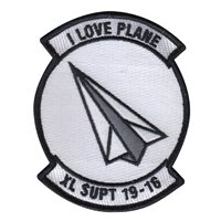 Laughlin SUPT Class 19-16 I Love Plane Patch